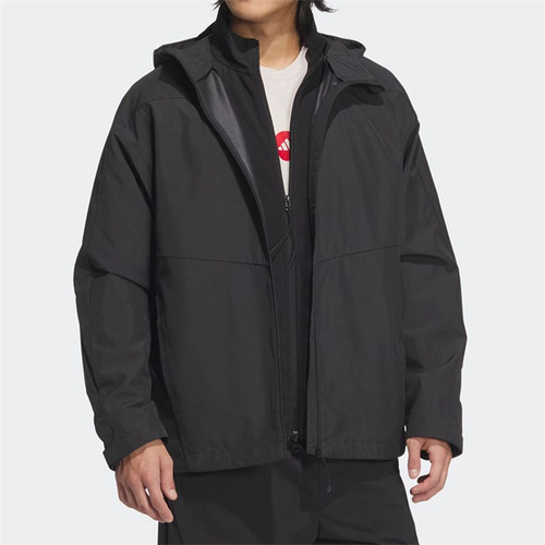 阿迪达斯男冲锋衣三合一夹克外套