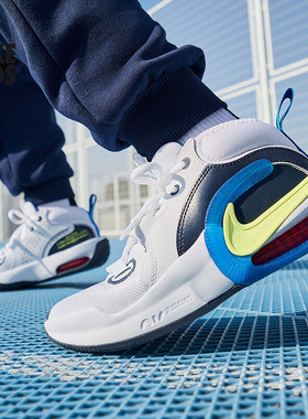 NIKE耐克25春季新款男女童ZOOM CROSSOVER 2大童实战篮球鞋FB2689