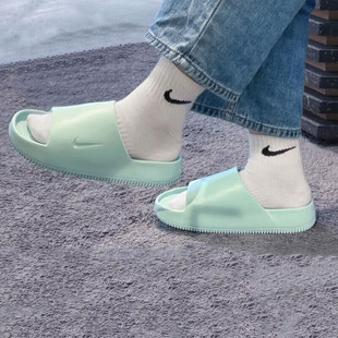 25夏季新款NIKE耐克拖鞋女一字拖可外穿休闲鞋百搭沙滩凉鞋DX4816