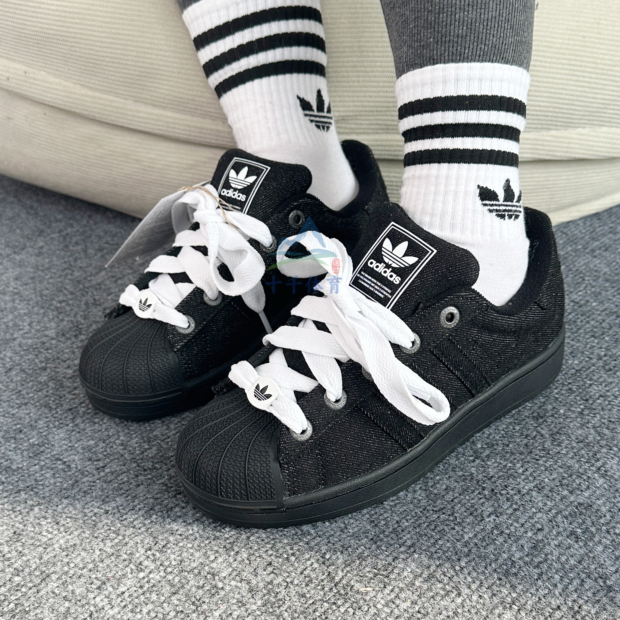 25新款adidas阿迪达斯三叶草男女SUPERSTAR II运动休闲鞋JQ3211 - 封面