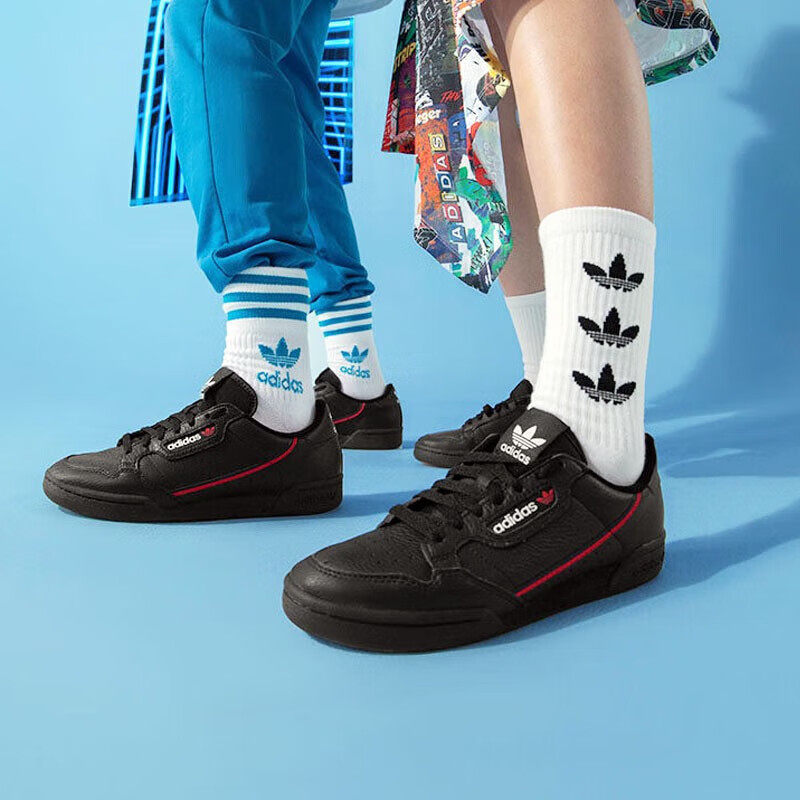adidas阿迪达斯男女CONTINENTAL低帮耐磨舒适休闲鞋运动鞋 G27707