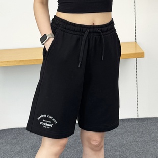 3ASPB0953 男女NY小标字母刺绣针织休闲运动裤 25新款 MLB情侣短裤