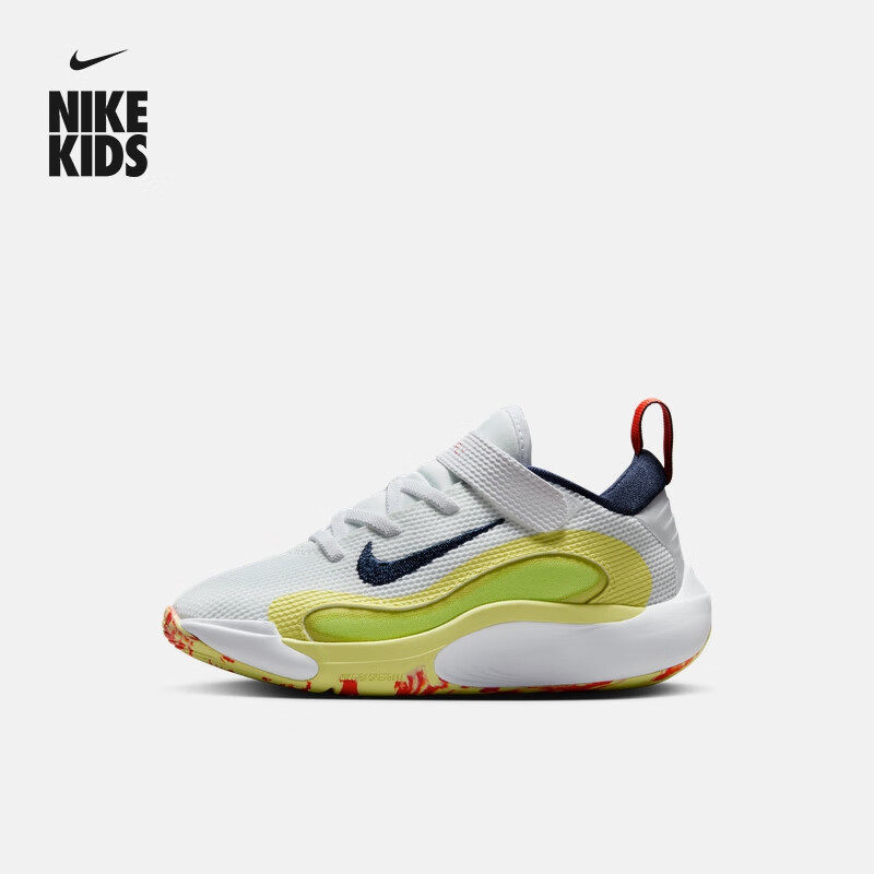 Nike耐克男女童ISOFLY幼童运动鞋魔术贴25夏季新款透气网面HJ3867
