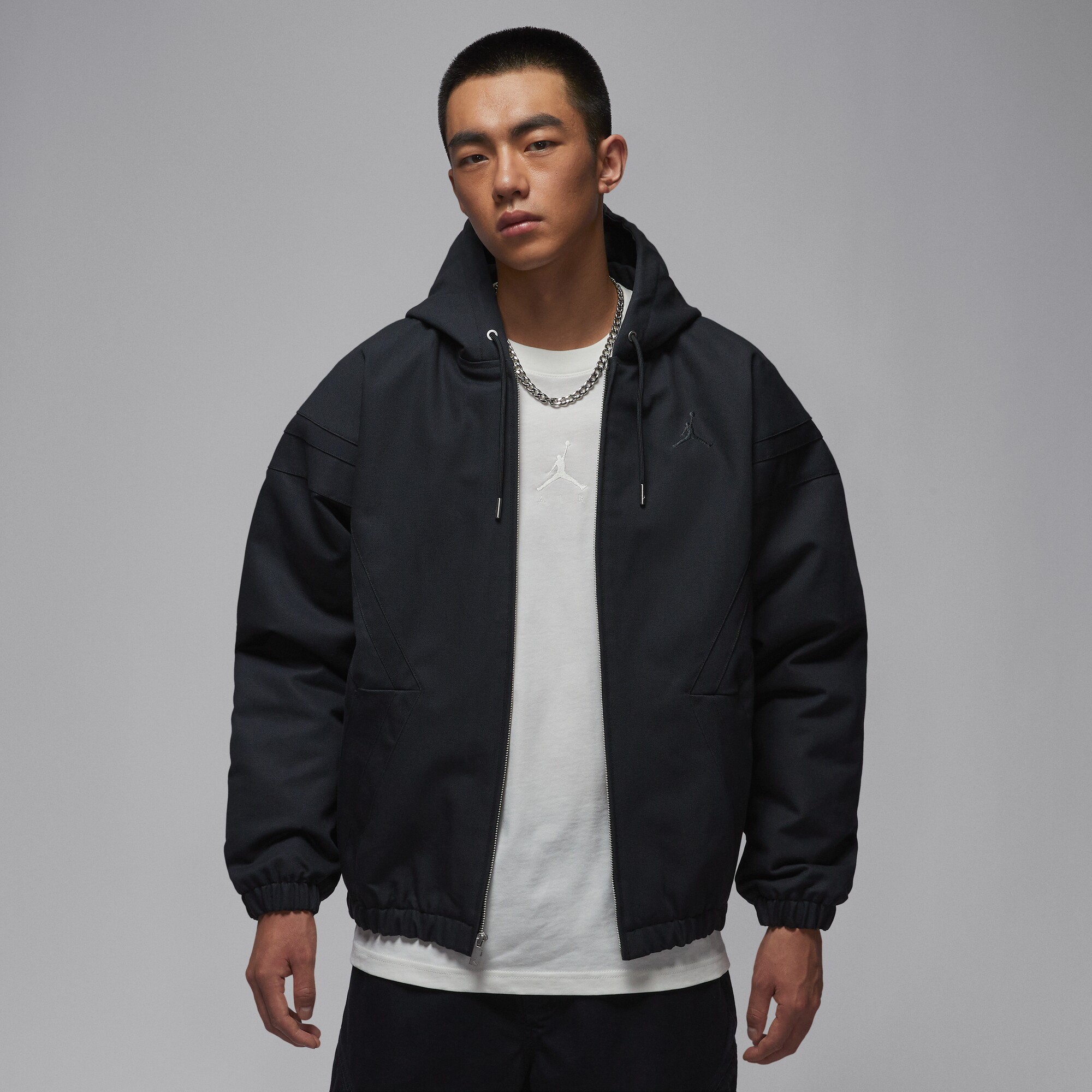 耐克男宽松轻便夹克梭织棉服外套