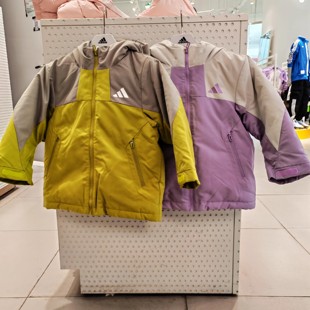 KC5413 Adidas阿迪达斯儿童连帽保暖羽绒服外套KC5415 25冬季 新款