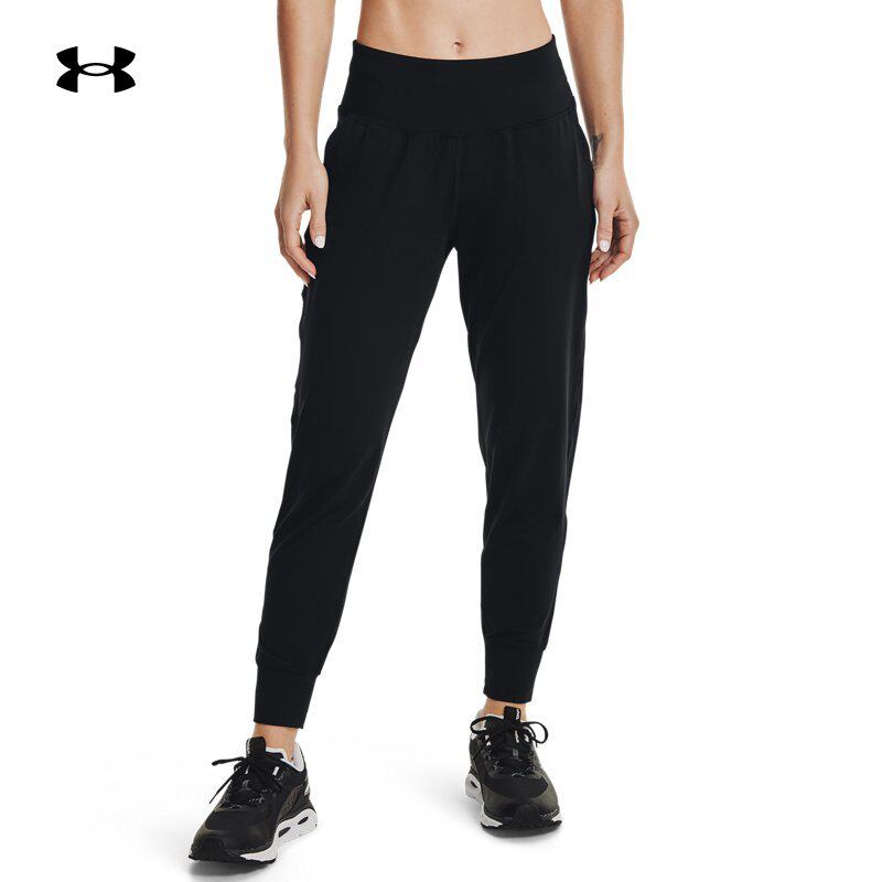 安德玛UA Meridian 女款跑步训练健身运动束脚柔感长裤1371021