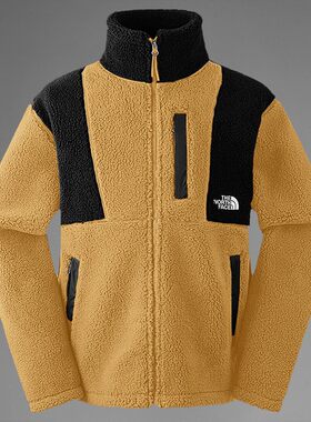 TheNorthFace北面仿羊羔绒外套男女秋冬款户外保暖抓绒夹克87VM