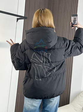 25冬季新款MLB儿童羽绒服NY防泼水鸭绒保暖棉羽外套7ADJB1256