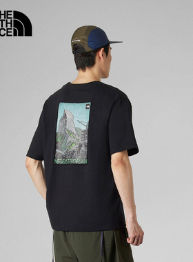 TheNorthFace北面短袖男子户外26新款UE凉感透气休闲运动T恤8HF6
