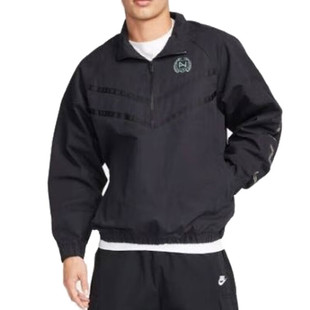 复古学院风帆布上衣纯棉休闲舒适夹克外套FZ4727 Nike耐克男子美式