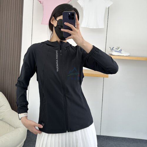 安德玛UA女子跑步运动夹克外套