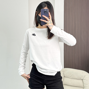 T恤HF0781 女子运动休闲简约户外吸湿透气长袖 NIKE耐克25秋季 新款