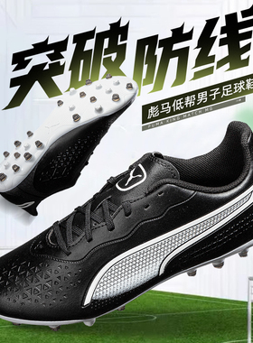 Puma彪马男鞋KING MATCH MG中端短钉人草运动鞋足球鞋飞盘107572