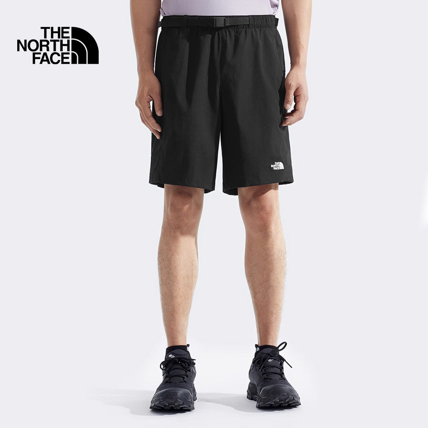 The North Face北面短裤男Class V户外徒步防泼水休闲运动裤8DFW