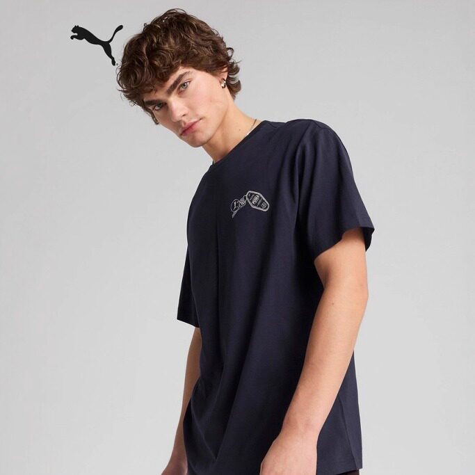 2025新款PUMA彪马短袖男女款纯棉宽松舒适运动休闲圆领T恤632950