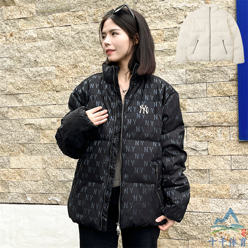 MLB男女NY复古老花满标羽绒服