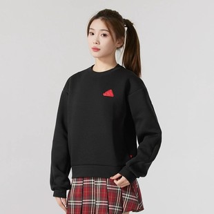 JZ1640 JZ1641 Adidas阿迪达斯女子25冬季 圆领套头卫衣上衣JZ1639