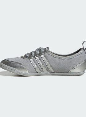 adidas阿迪达斯女2025夏季新款运动薄底训练轻便透气休闲鞋JR7319