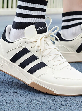 25新款阿迪达斯男女透气板鞋皮面低帮运动鞋KI6783/KI6785/JS3012