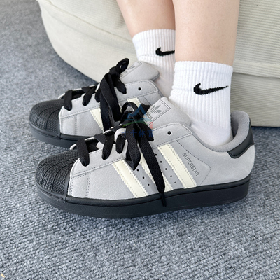 三叶草贝壳头运动鞋休闲鞋板鞋