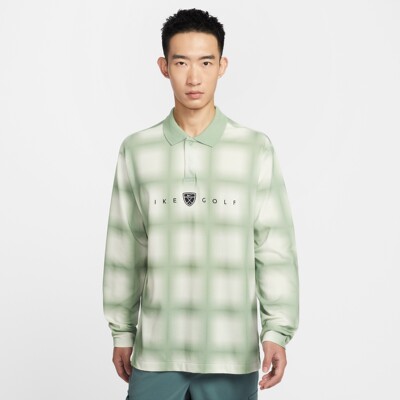 NIKE耐克男长袖高尔夫POLO衫T恤