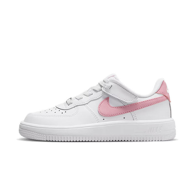 Nike耐克男女童空军一号魔术贴易穿脱低帮运动休闲鞋板鞋IH4498