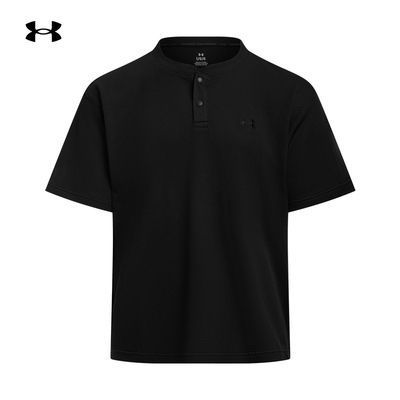 安德玛UA男子短袖运动POLO衫T恤