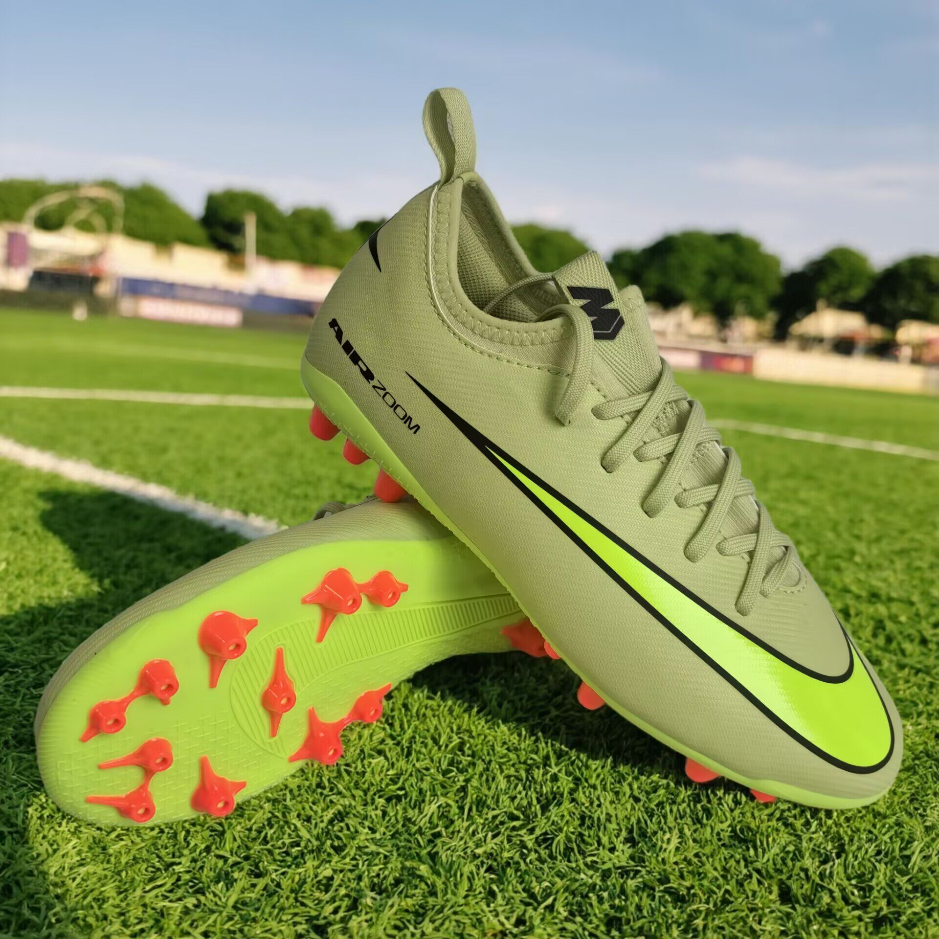 Nike耐克儿童足球鞋ZOOM VAPOR 16 AG青少年人造草训练球鞋FQ8403