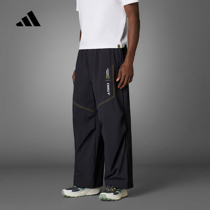 adidas阿迪达斯国家地理联名凉感运动裤男梭织长裤KA3278/KA3277