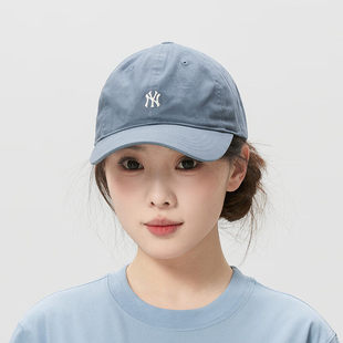 MLB儿童软顶棒球帽26新款男女NY刺绣小标运动休闲鸭舌帽7ACPB116N