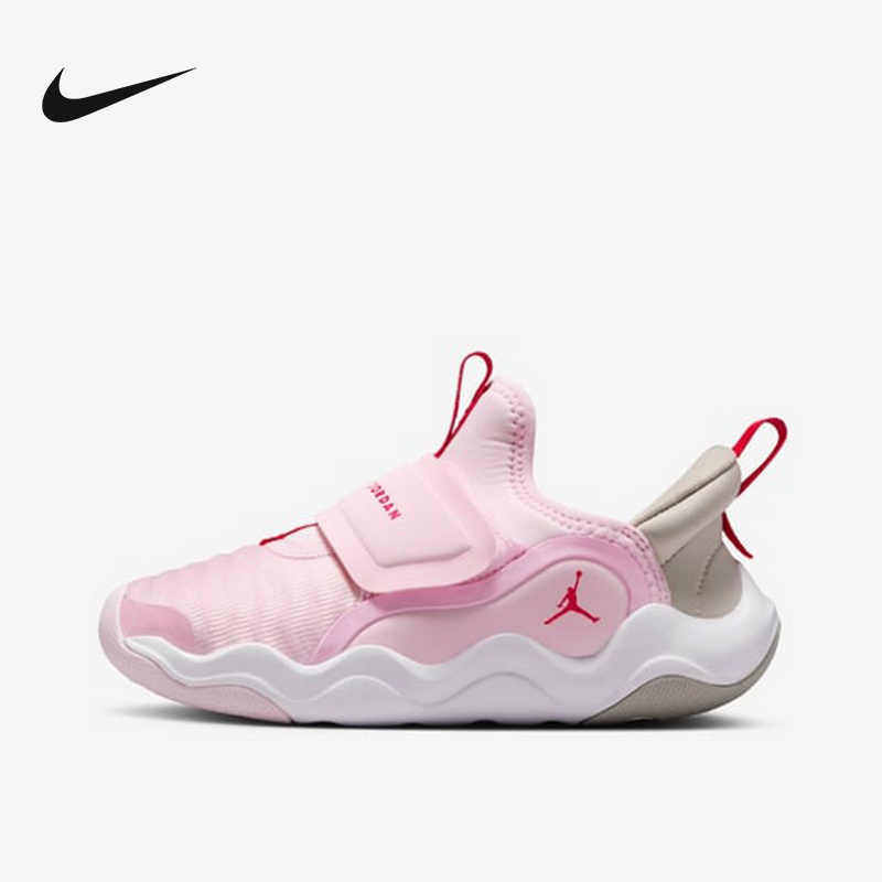 Jordan耐克乔丹25秋季小鲨鱼男女童幼童运动鞋轻质休闲鞋HF3415