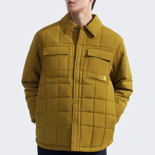 北面户外男士保暖防泼水棉服外套
