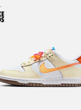 Nike耐克运动鞋男女童2025夏季空军一号AF1大童胶底板鞋IB8891