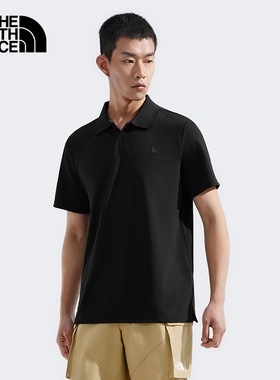 TheNorthFace北面速干衣男户外新款吸湿休闲透气短袖Polo衫|7WD2