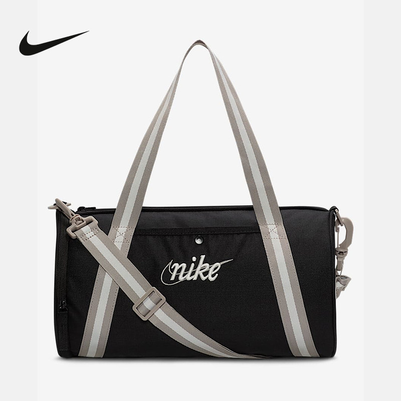耐克NIKE Heritage男女款休闲健身斜跨单肩手提包 DR6261-474-478
