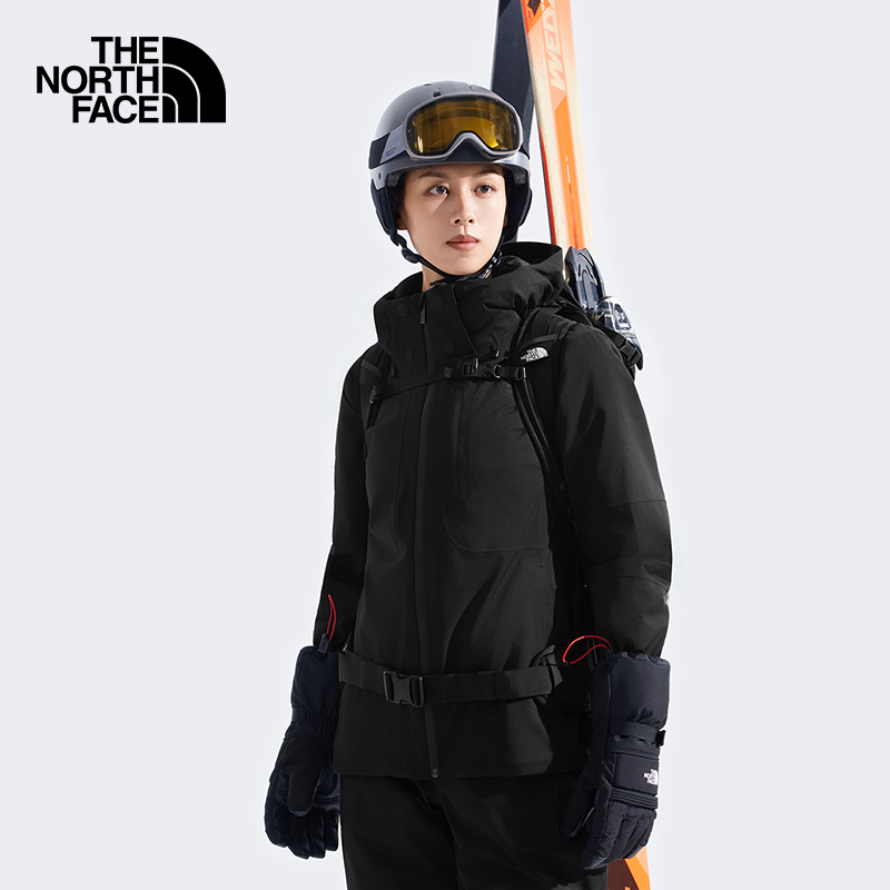 北面户外防水棉服滑雪服女外套