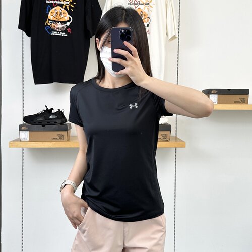 安德玛女子速干运动休闲短袖T恤