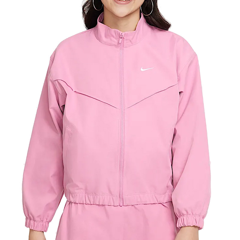 Nike耐克女童大童OVERSIZE风夹克25春季新款超宽松梭织外套FZ5557