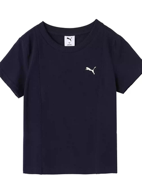 PUMA彪马25新款女款FEMME COLLECTIVE简约修身休闲短袖T恤631305