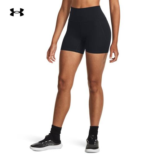 安德玛女子运动健身速干短裤