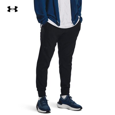 安德玛UA男子训练运动束脚长裤