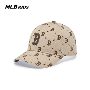 25秋季 MLB儿童棒球帽NY钻石老花硬顶运动帽鸭舌帽7ACPMD45N 新款