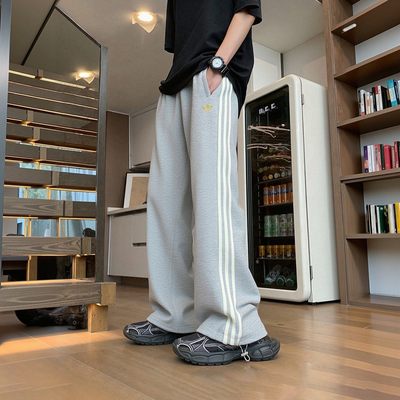 阿迪达斯三叶草男长裤针织运动裤