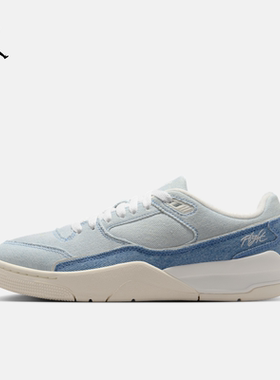 Nike耐克乔丹JORDAN25秋季FLIGHT COURT女子低帮福来运动鞋IB4414