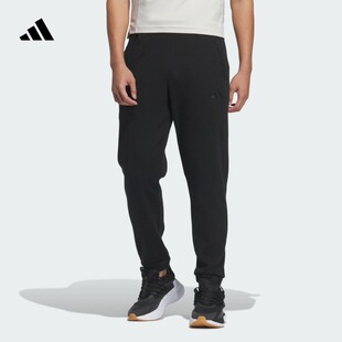 adidas阿迪达斯男裤25秋季宽松运动休闲针织长裤锥形束脚裤JL7602
