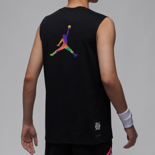 夏季 运动背心T恤HF6590 上衣短袖 Nike耐克Jordan乔丹男子速干无袖