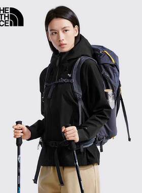 The North Face北面冲锋衣女士户外雾岭硬壳FL纳米壳防水外套8DF1