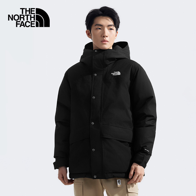 北面户外防水保暖600蓬羽绒服男