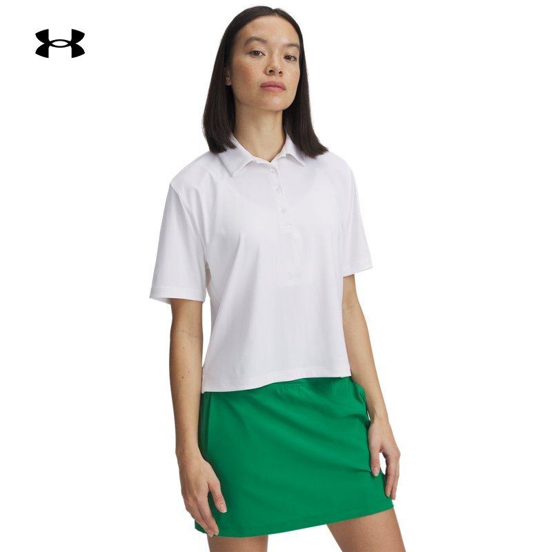 UA安德玛25夏季女子Drive高尔夫短款运动Polo衫短袖上衣1389586,运动服/休闲服装,运动T恤,淘宝优惠券,粉丝福利购,淘宝优惠卷