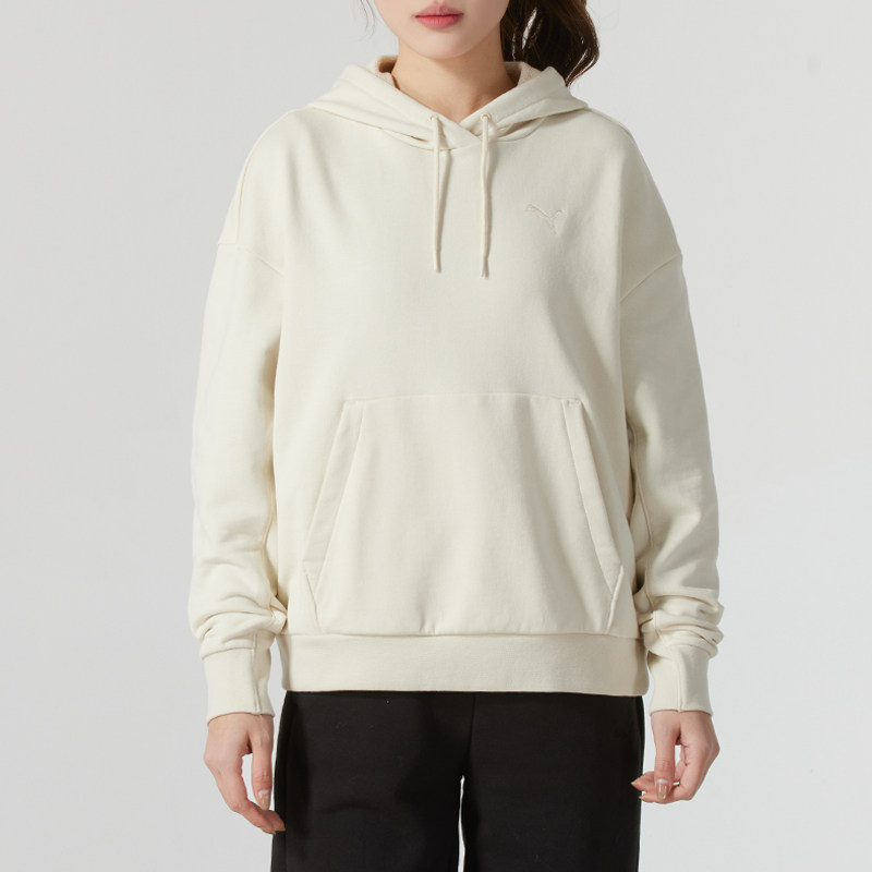 彪马女装2025春季新款潮流时尚运动百搭休闲卫衣套头衫688951